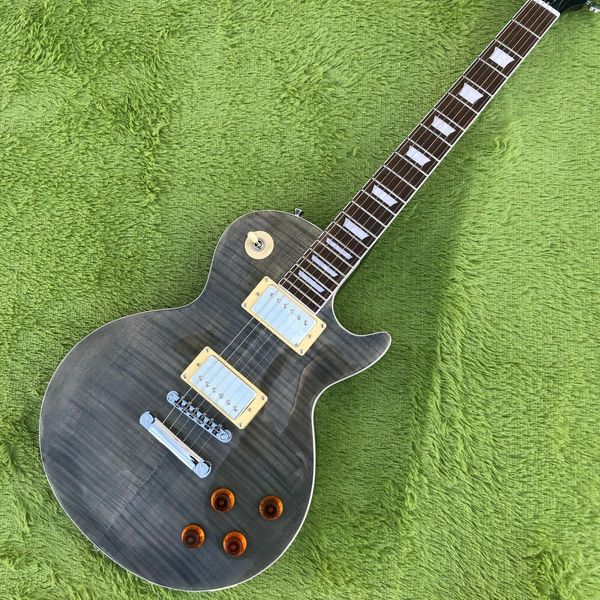 diy brand new standard grey 6 string electric guitar