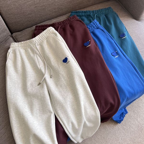 trousers for men women pants couples embroidery solid color casual sweatpants, Black;brown
trousers for men women pants couples embroidery solid color casual sweatpants, Black;brown