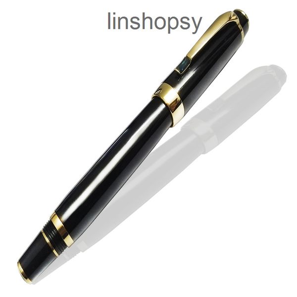 yamalang luxury pen black with gold-clip metal pens canetas gold trim black-red gem clip school office supplies-pens for writing
yamalang luxury pen black with gold-clip metal pens canetas gold trim black-red gem clip school office supplies-pens for writing