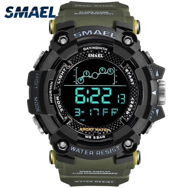 mens watch military water resistant smael sport watch army led digital wrist satches for male 1802 relogio masculino watches 220705, Slivery;brown
mens watch military water resistant smael sport watch army led digital wrist satches for male 1802 relogio masculino watches 220705, Slivery;brown