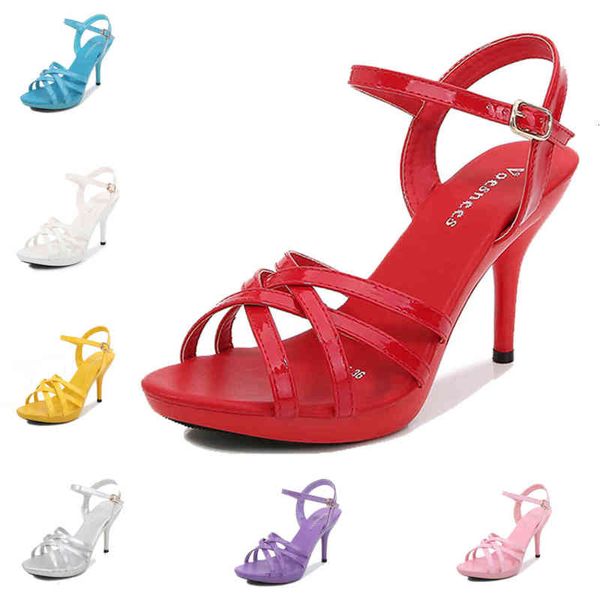 dress shoes high heel sandals women summer slippers red fine patent leather open toe plus size ladies banquet qw54 oz74, Black
dress shoes high heel sandals women summer slippers red fine patent leather open toe plus size ladies banquet qw54 oz74, Black