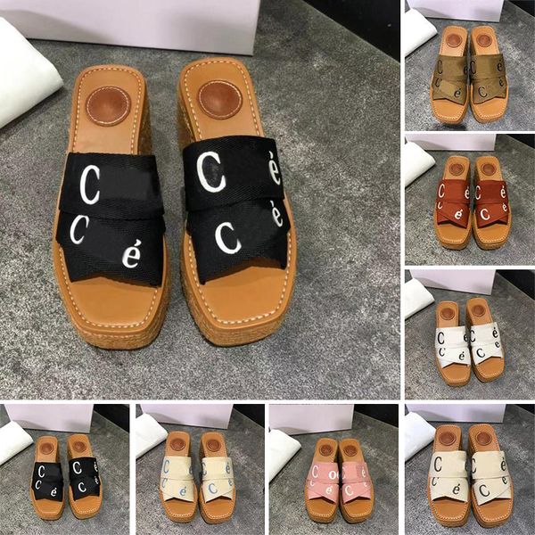 woody platform women summer mules canvas web sandals slippers slides designer ladies lettering fabric leather mule sandal hemp bottom lace c, Black
woody platform women summer mules canvas web sandals slippers slides designer ladies lettering fabric leather mule sandal hemp bottom lace c, Black