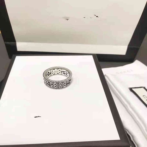 2023 designer new fashion jewelry zhigujia 925 silver double carved daisy, couple ring, same for men and women
2023 designer new fashion jewelry zhigujia 925 silver double carved daisy, couple ring, same for men and women