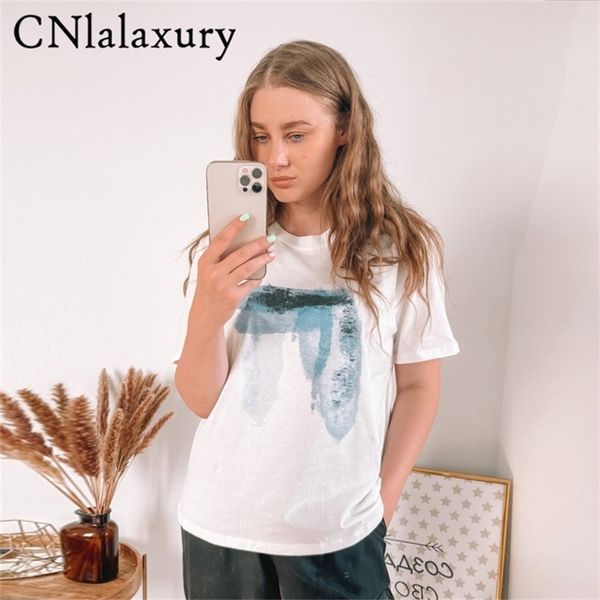 cnlalaxury summer t shirt women england high street printing cotton casual harajuku tshirt women camisetas de mujer 220324, White
cnlalaxury summer t shirt women england high street printing cotton casual harajuku tshirt women camisetas de mujer 220324, White