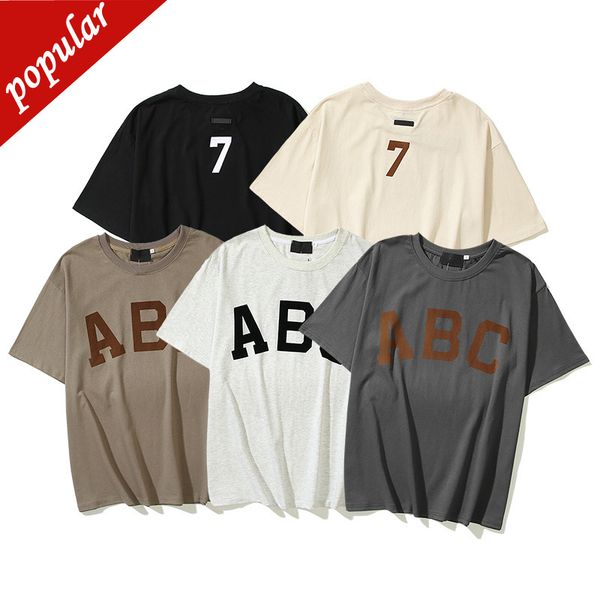 brand men's fashion trend clothing wholesale season 7 main flocking printed short sleeve t-shirt, White;black
brand men's fashion trend clothing wholesale season 7 main flocking printed short sleeve t-shirt, White;black