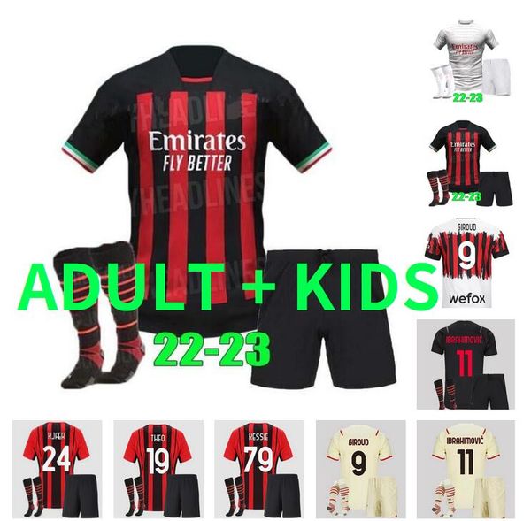 ac 21 22 23 milans giroud ibrahimovic soccer jerseys 2021 2022 2023 tomori r.leão tonali kjær kessie third kit home away rebic theo a.rebic, Black;yellow
ac 21 22 23 milans giroud ibrahimovic soccer jerseys 2021 2022 2023 tomori r.leão tonali kjær kessie third kit home away rebic theo a.rebic, Black;yellow