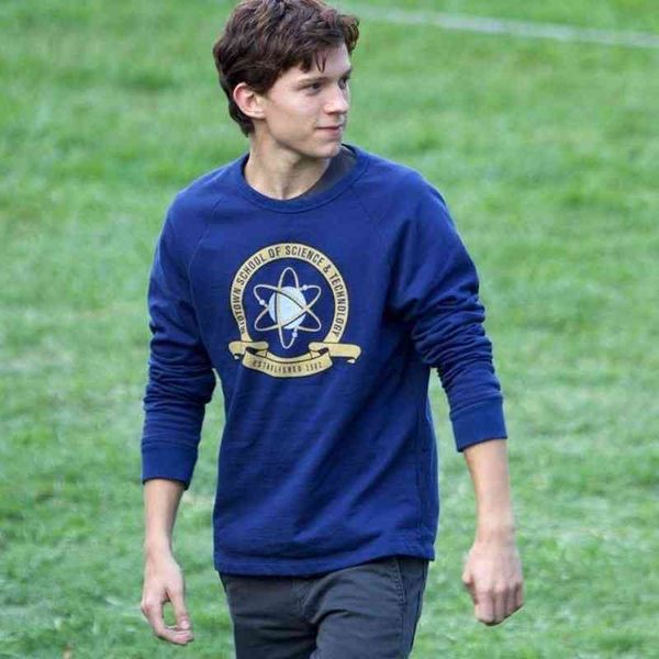 dutch brother tom holland same school standard round neck sweater for men and women, Black
dutch brother tom holland same school standard round neck sweater for men and women, Black