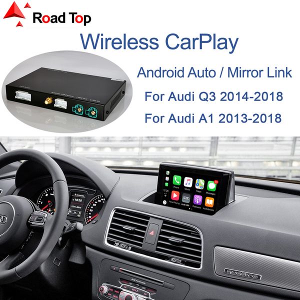 wireless apple carplay android auto interface for audi a1 2013-2018, q3 2014-2018, with mirror link airplay car play functions
wireless apple carplay android auto interface for audi a1 2013-2018, q3 2014-2018, with mirror link airplay car play functions