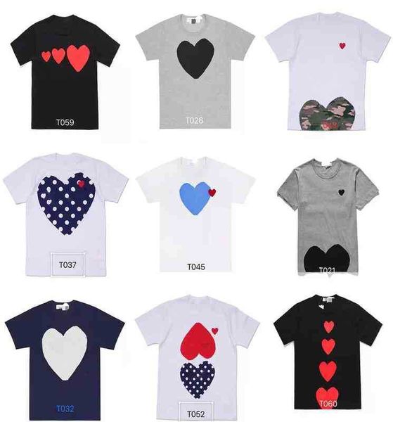 fashion mens play t shirt cdg designer red heart commes casual women s des badge garcons high quanlity ts cotton embroidery11, White;black
fashion mens play t shirt cdg designer red heart commes casual women s des badge garcons high quanlity ts cotton embroidery11, White;black