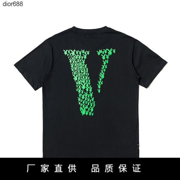 2020 new vloness short sleeve big v printing fashion brand pullover casual versatile loose men's and women's t-shirt, White;black
2020 new vloness short sleeve big v printing fashion brand pullover casual versatile loose men's and women's t-shirt, White;black