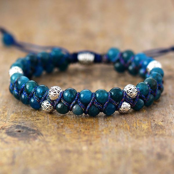 men bracelets steampunk strands 6mm apatite braided friendship lovers couples, Black
men bracelets steampunk strands 6mm apatite braided friendship lovers couples, Black