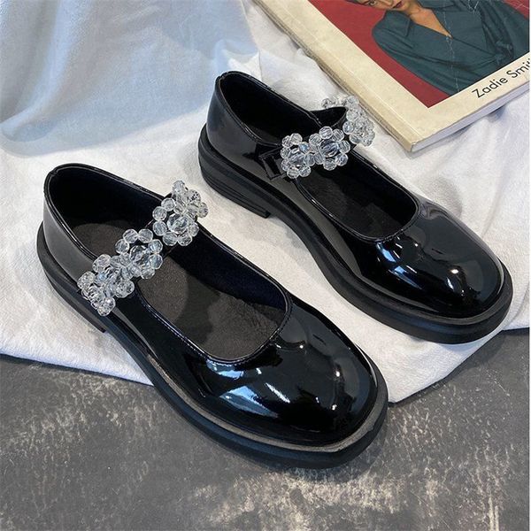 sepatu hitam ujung bundar retro datar kulit platform harajuku gotik wanita sepatu mary jane perancang mewah berlian imitasi modis 220614, Black
sepatu hitam ujung bundar retro datar kulit platform harajuku gotik wanita sepatu mary jane perancang mewah berlian imitasi modis 220614, Black