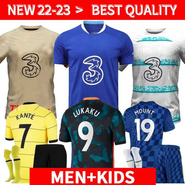 men kids kits set 22 23 soccer jersey lukaku pulisic mount third jerseys havertz ziyech chilwell 2023 football shirt werner hudson odoi, Black;yellow
men kids kits set 22 23 soccer jersey lukaku pulisic mount third jerseys havertz ziyech chilwell 2023 football shirt werner hudson odoi, Black;yellow