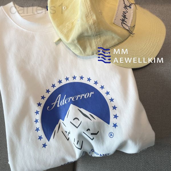 women's t-shirt designer korea chao brand ader2022 summer new snow mountain print loose round neck men's and women's short sl, White
women's t-shirt designer korea chao brand ader2022 summer new snow mountain print loose round neck men's and women's short sl, White