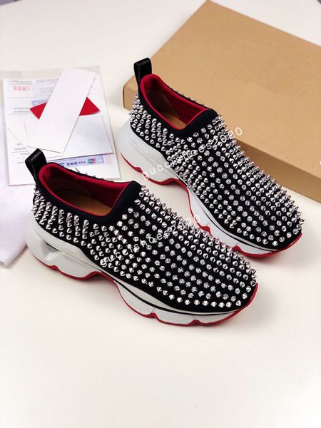 2022 famous design shoes light rubber sole trainer red label tongue sports fabric & patent leather sneakers size35-46, Black
2022 famous design shoes light rubber sole trainer red label tongue sports fabric & patent leather sneakers size35-46, Black