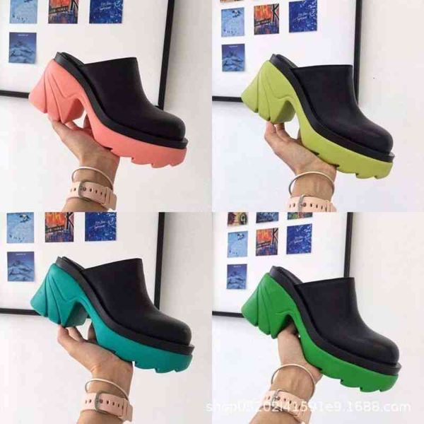 slippers baotou semi slippers women wear leather high heels lazy muller shoes and thick heels sandals outside in summer, Black
slippers baotou semi slippers women wear leather high heels lazy muller shoes and thick heels sandals outside in summer, Black