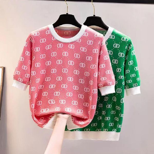 2022gg new women knitted tees sweater t shirt bowtie preppy style student tee shirt suprre short sleeve tshirt, White
2022gg new women knitted tees sweater t shirt bowtie preppy style student tee shirt suprre short sleeve tshirt, White