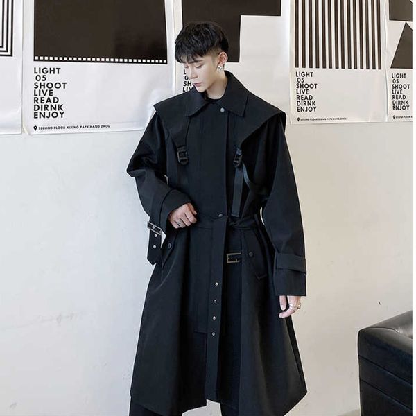 men's trench coats iefb men's wear strap design function midlength trench coat for male profile overknee coat autumn black zipper, Tan;black
men's trench coats iefb men's wear strap design function midlength trench coat for male profile overknee coat autumn black zipper, Tan;black