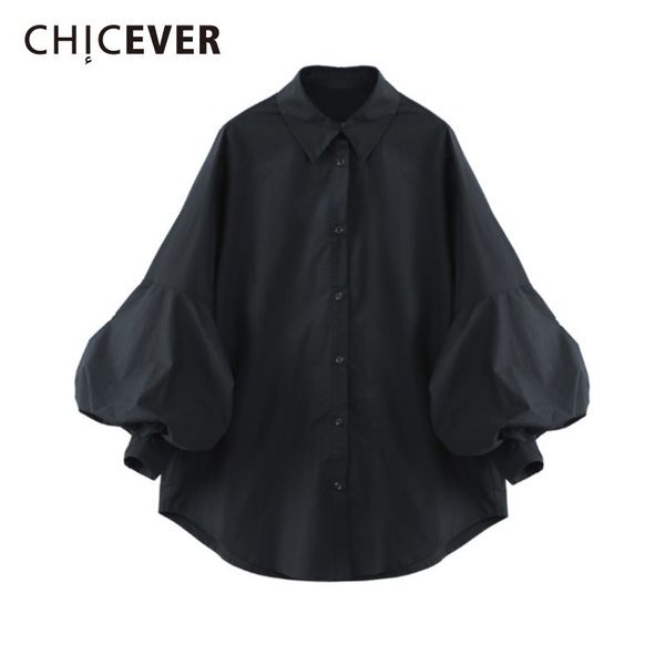 chicever autumn womens shirt blouse female lantern sleeve loose big size casual women shirts blusa clothes fashion casual y200402, White 
chicever autumn womens shirt blouse female lantern sleeve loose big size casual women shirts blusa clothes fashion casual y200402, White