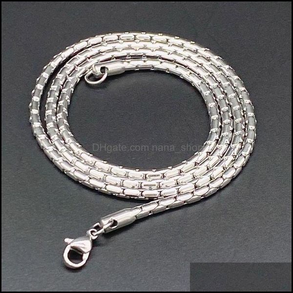 chains necklaces pendants jewelry 1.8mm 2.2mm m 60cm sier plated stainless steel women men choker for hip hop j dhi05, Silver
chains necklaces pendants jewelry 1.8mm 2.2mm m 60cm sier plated stainless steel women men choker for hip hop j dhi05, Silver