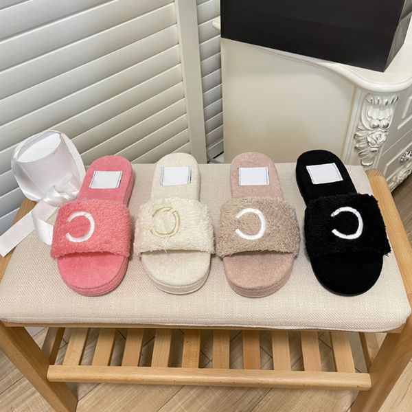 women fur slippers womens c winter indoor slide sandal wool designer thick bottom light brown merino wool slides ladies flat mules slipper p, Black
women fur slippers womens c winter indoor slide sandal wool designer thick bottom light brown merino wool slides ladies flat mules slipper p, Black