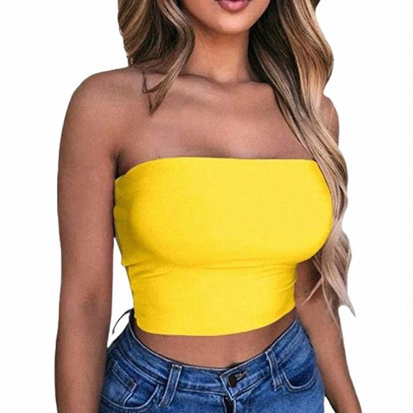 women's tanks & camis blouse strapless bandeau crop shirt off shoulder elastic tube bra women ie998 m18c#, White
women's tanks & camis blouse strapless bandeau crop shirt off shoulder elastic tube bra women ie998 m18c#, White