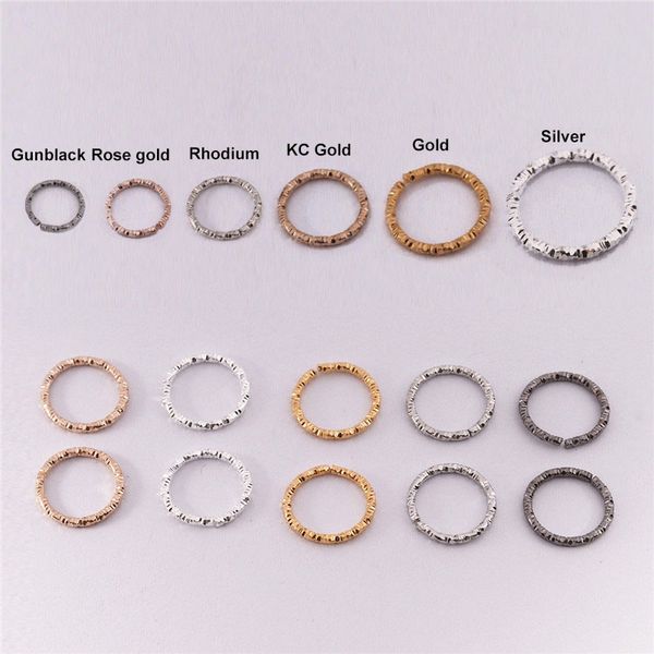 50 100pcs silver plated round jump rings twisted open split jump rings connector for jewelry makings findings supplies diy 220716, Black;white 
50 100pcs silver plated round jump rings twisted open split jump rings connector for jewelry makings findings supplies diy 220716, Black;white