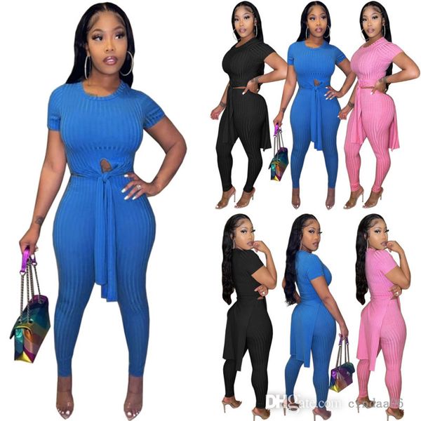 designer womens two piece pants pit strip irregular side opening short sleeve and leggings tracksuits, White
designer womens two piece pants pit strip irregular side opening short sleeve and leggings tracksuits, White