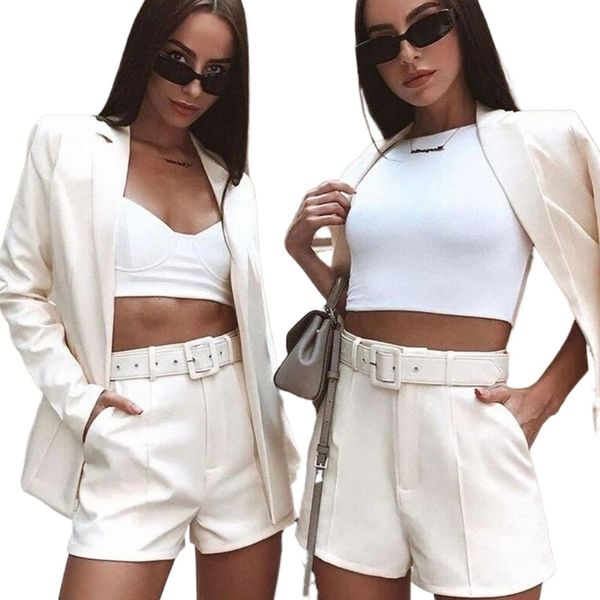 women's tracksuits 2021 women sets autumn long sleeve cardigan blazer shorts solid 2 piece set lady casual short suits 6 colors u6yr#, Gray
women's tracksuits 2021 women sets autumn long sleeve cardigan blazer shorts solid 2 piece set lady casual short suits 6 colors u6yr#, Gray