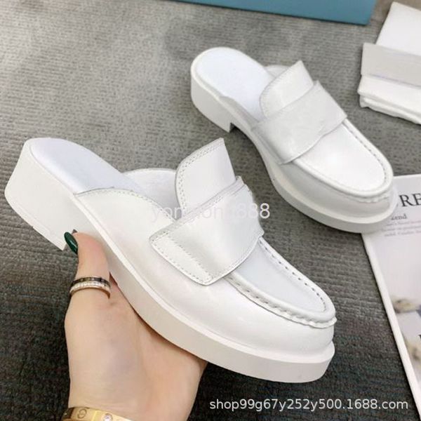 slippers heightening sandals women's shoes summer baotou half slippers wear net red lazy outside, Black
slippers heightening sandals women's shoes summer baotou half slippers wear net red lazy outside, Black