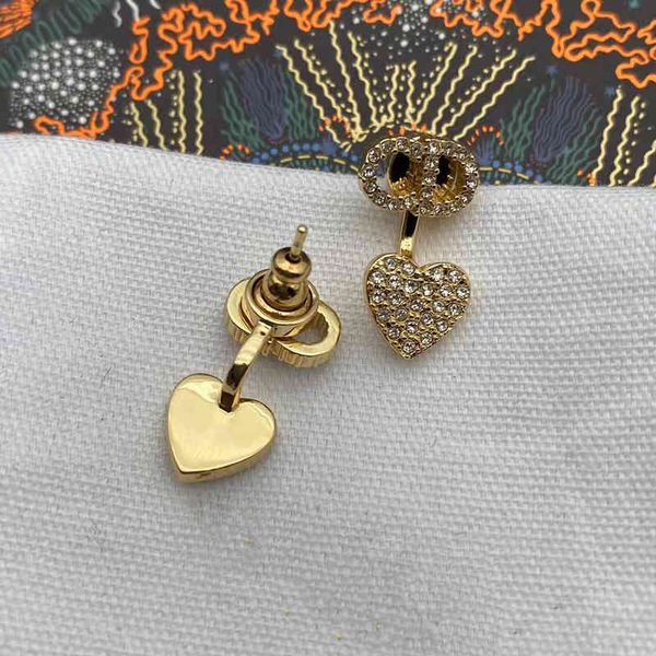 love full diamond type earrings women's advanced design heart-shaped earrings, Golden
love full diamond type earrings women's advanced design heart-shaped earrings, Golden