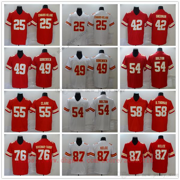 movie college football wear jerseys stitched 87 traviskelce 54 nickbolton 49 danielsorensen 26 le'veonbell 55 frankclark breathable spo, Black
movie college football wear jerseys stitched 87 traviskelce 54 nickbolton 49 danielsorensen 26 le'veonbell 55 frankclark breathable spo, Black