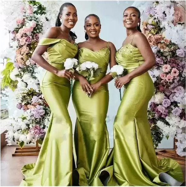 2022 olive green bridesmaid dresses mermaid ruched floor length beaded sheath one shoulder strap custom made plus size maid of honor gown be, White;pink
2022 olive green bridesmaid dresses mermaid ruched floor length beaded sheath one shoulder strap custom made plus size maid of honor gown be, White;pink