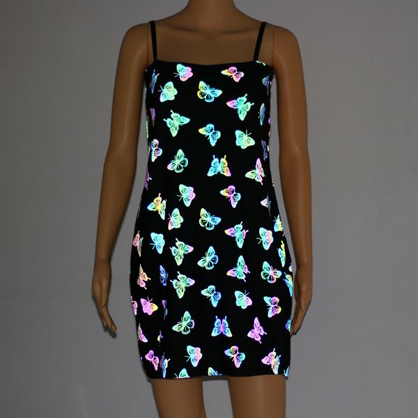 colorful reflective light butterfly mushroom dress women slim fit reflect mini harajuku dresses techwear clothing vestidos, Black;gray
colorful reflective light butterfly mushroom dress women slim fit reflect mini harajuku dresses techwear clothing vestidos, Black;gray