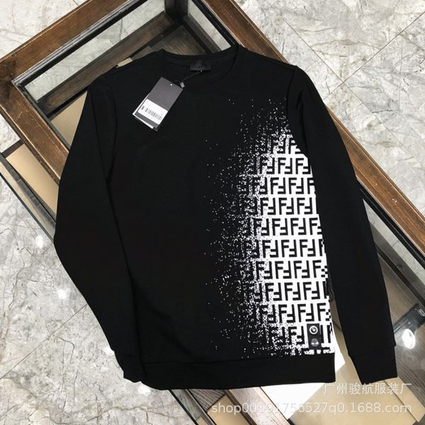 men's hoodies & sweatshirts designer 2021 spring and autumn little monster letter ff gradient color men's slim round neck sweater, Black
men's hoodies & sweatshirts designer 2021 spring and autumn little monster letter ff gradient color men's slim round neck sweater, Black