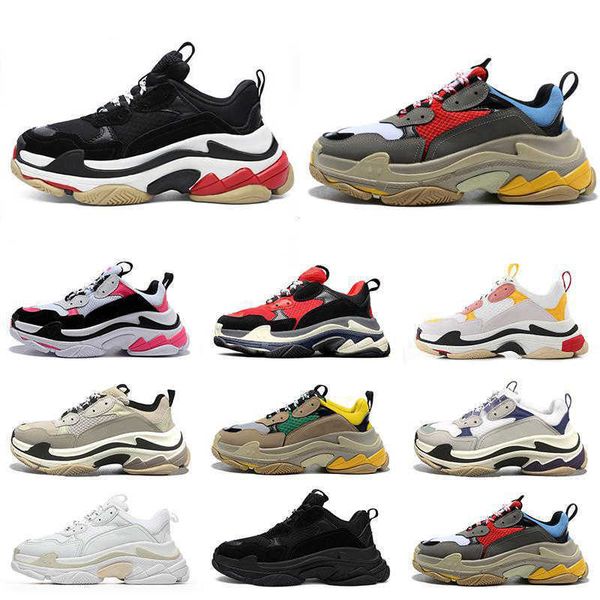 17fw triple s men women designer running shoes platform dad tennis increasing shoe black white grey red pink blue green yellow mens trainers
17fw triple s men women designer running shoes platform dad tennis increasing shoe black white grey red pink blue green yellow mens trainers