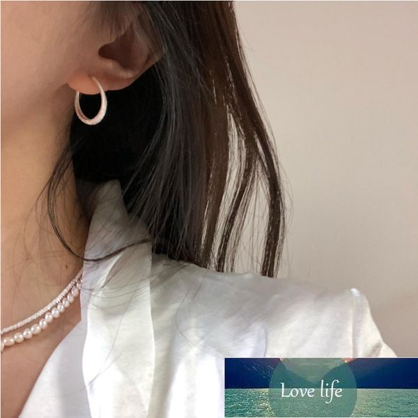 hoop huggie 925 silver-white flash simple earrings women ear buckles party gift fashion jewelry accessories, Golden;silver
hoop huggie 925 silver-white flash simple earrings women ear buckles party gift fashion jewelry accessories, Golden;silver