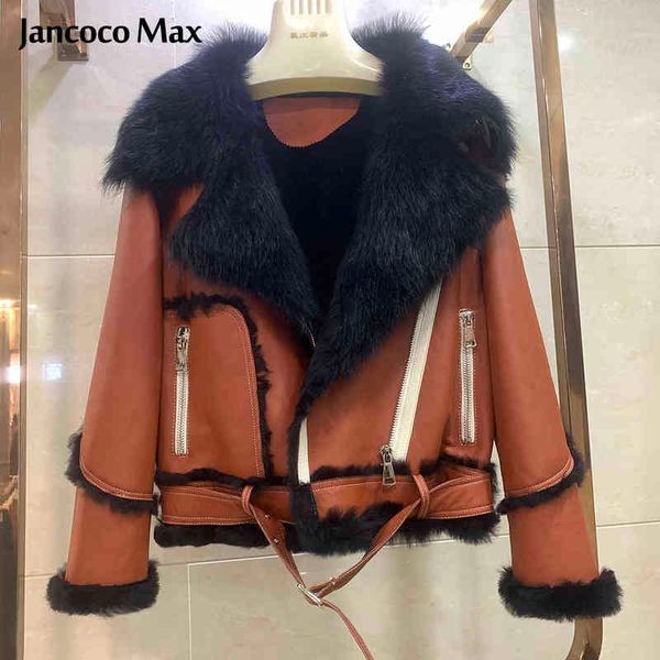 double face jackets women real leather lamb fur real sheepskin leather jackets fashion styles s7944 j220727, Black
double face jackets women real leather lamb fur real sheepskin leather jackets fashion styles s7944 j220727, Black