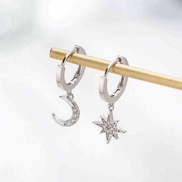 dominated new 2019 contracted asymmetric crystal star fashion drop earrings delicate joker moon style women earrings jewelry g220312, Silver
dominated new 2019 contracted asymmetric crystal star fashion drop earrings delicate joker moon style women earrings jewelry g220312, Silver