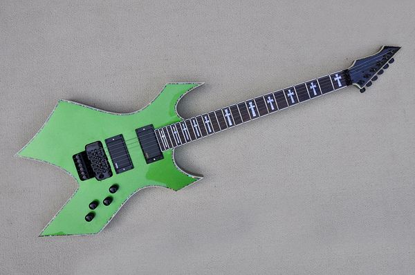 factory custom metal green electric guitar with colorful binding black hardware hh pickups rosewood fretboard offer customized
factory custom metal green electric guitar with colorful binding black hardware hh pickups rosewood fretboard offer customized