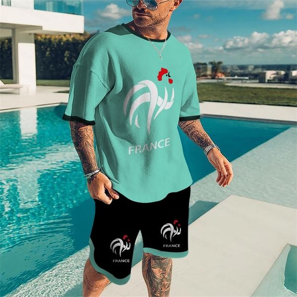 est men's clothes outfits casual shorts tracksuit 2 pieces sets 3d fashion brand o-neck t shirt for men sports suits 220708, Gray
est men's clothes outfits casual shorts tracksuit 2 pieces sets 3d fashion brand o-neck t shirt for men sports suits 220708, Gray