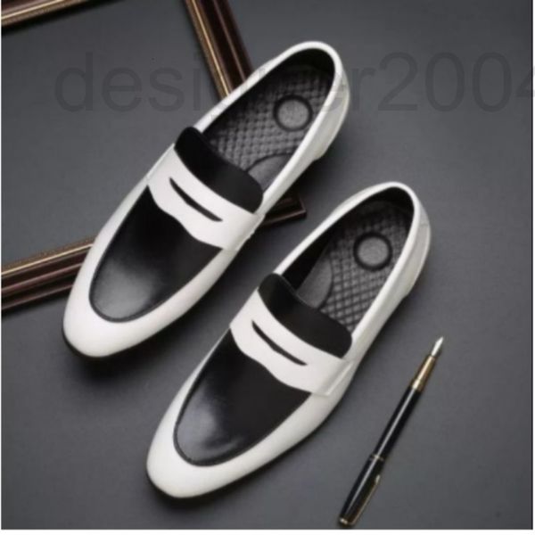 dress shoes designer men's shoes pu black and white mixed color stitching low heel comfortable fashionable daily business leisure happy
dress shoes designer men's shoes pu black and white mixed color stitching low heel comfortable fashionable daily business leisure happy