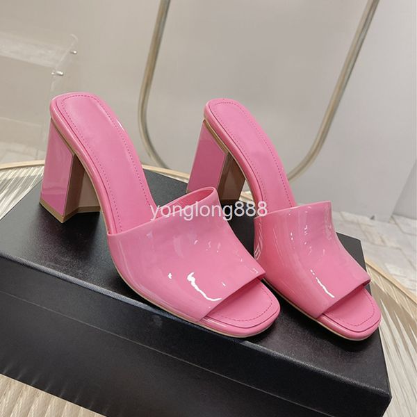 slippers small fragrance metal buckle wear fashion sandals women's spring and summer versatile temperament candy color high heels, Black
slippers small fragrance metal buckle wear fashion sandals women's spring and summer versatile temperament candy color high heels, Black