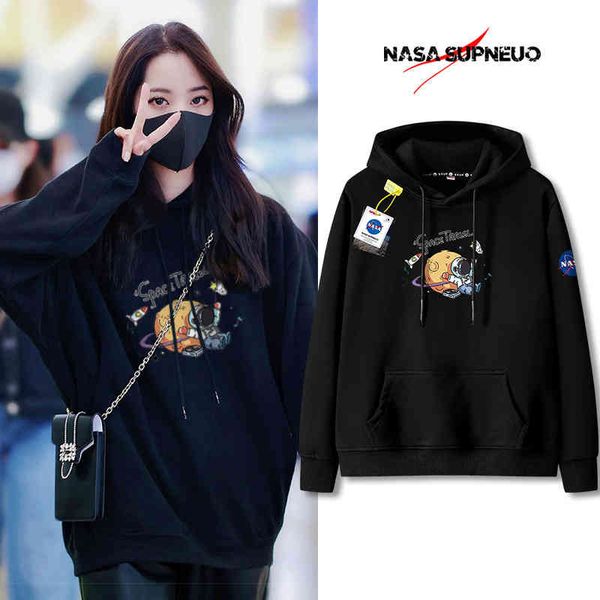 nasa women's oversize spring and autumn loose couple's new design sense niche hoodie in 2022, Black
nasa women's oversize spring and autumn loose couple's new design sense niche hoodie in 2022, Black