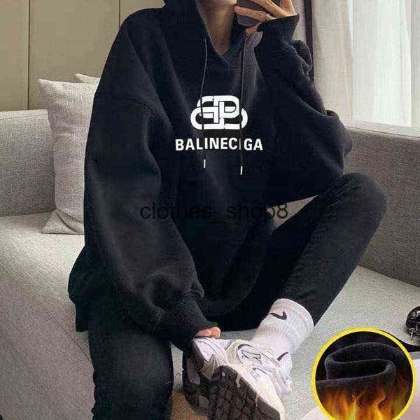 european and american hoodies balencaigas's designer men's plush lock letter wo winter new loose long sleeve women jacket fash, Black
european and american hoodies balencaigas's designer men's plush lock letter wo winter new loose long sleeve women jacket fash, Black