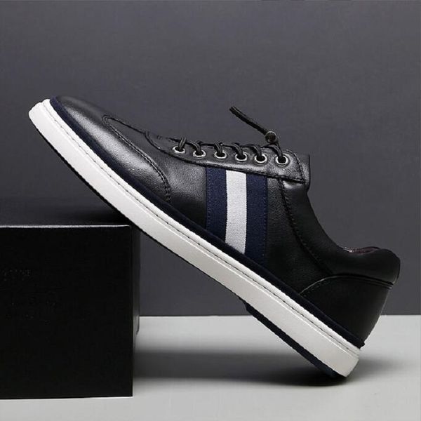 men genuine leather oxfords shoes luxury brand italian style male footwear breathable flat lace-up shoes da53, Black
men genuine leather oxfords shoes luxury brand italian style male footwear breathable flat lace-up shoes da53, Black