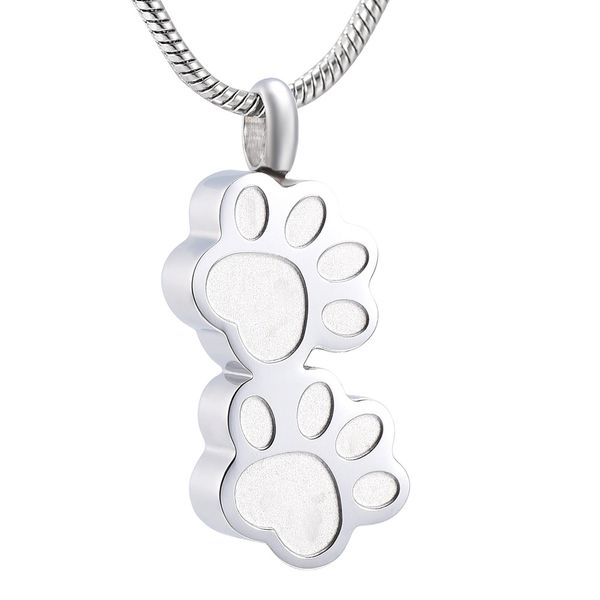 pet paw urn necklace for ashes stainless steel pendant keepsake memorial cremation jewelry, Silver
pet paw urn necklace for ashes stainless steel pendant keepsake memorial cremation jewelry, Silver