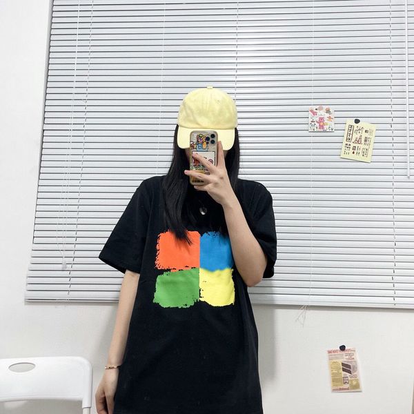 designer brand t shirt ladies summer chest printed tshirt luxury fashion trend classic short sleeve texture comfortable simple and versatile, White
designer brand t shirt ladies summer chest printed tshirt luxury fashion trend classic short sleeve texture comfortable simple and versatile, White
