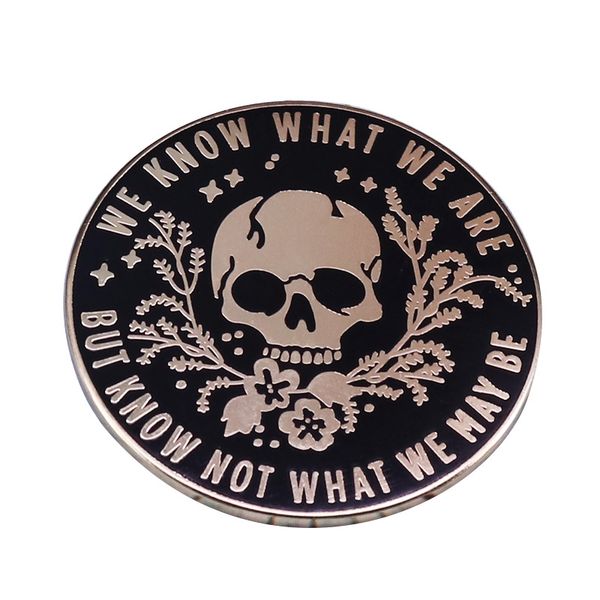 skull pin we know what we are inspirational brooch flower skeleton horror art badge punk gothic jewelry halloween gift, Blue
skull pin we know what we are inspirational brooch flower skeleton horror art badge punk gothic jewelry halloween gift, Blue