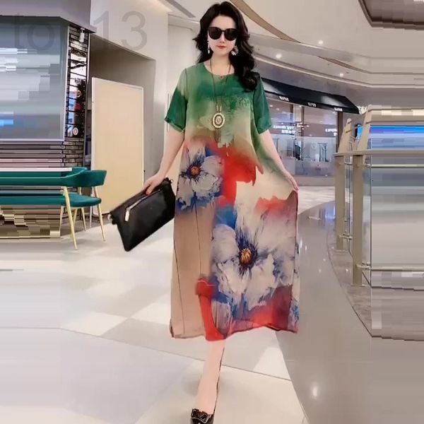 casual dresses designer silk dress, young style, belly covering, foreign 2020 summer large size, fat mm temperament, printed and elegant lon, Black;gray
casual dresses designer silk dress, young style, belly covering, foreign 2020 summer large size, fat mm temperament, printed and elegant lon, Black;gray